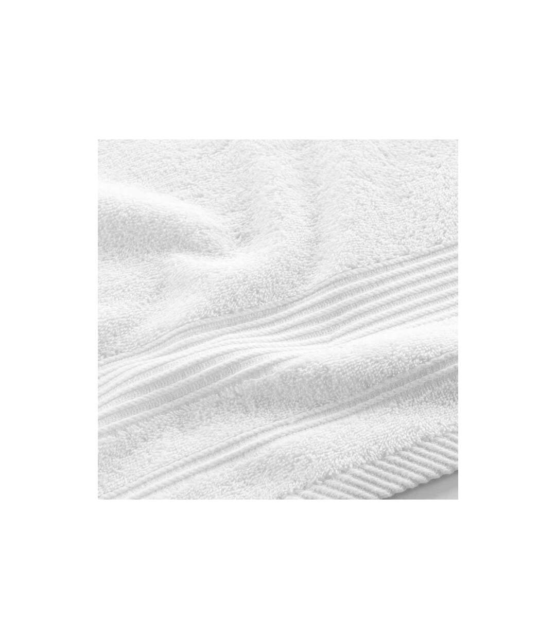 Serviette de Toilette Tendresse 50x90cm Blanc-3