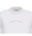 Womens/ladies Logo Crop Sweatshirt White Guess-3