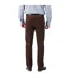 Mens Corduroy Regular Trousers Dark Coffee Harvey & Jones-2