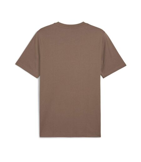 T-Shirt marron homme puma wardrobe