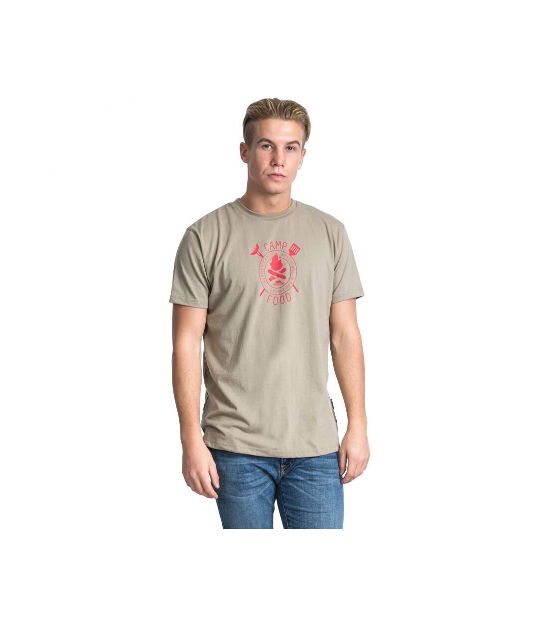 Trespass - T-shirt à manches courtes - Homme (Beige) - UTTP3396