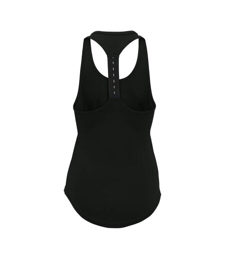 Tri Dri Womens/Ladies Performance Strap Back Vest (Black) - UTRW5570