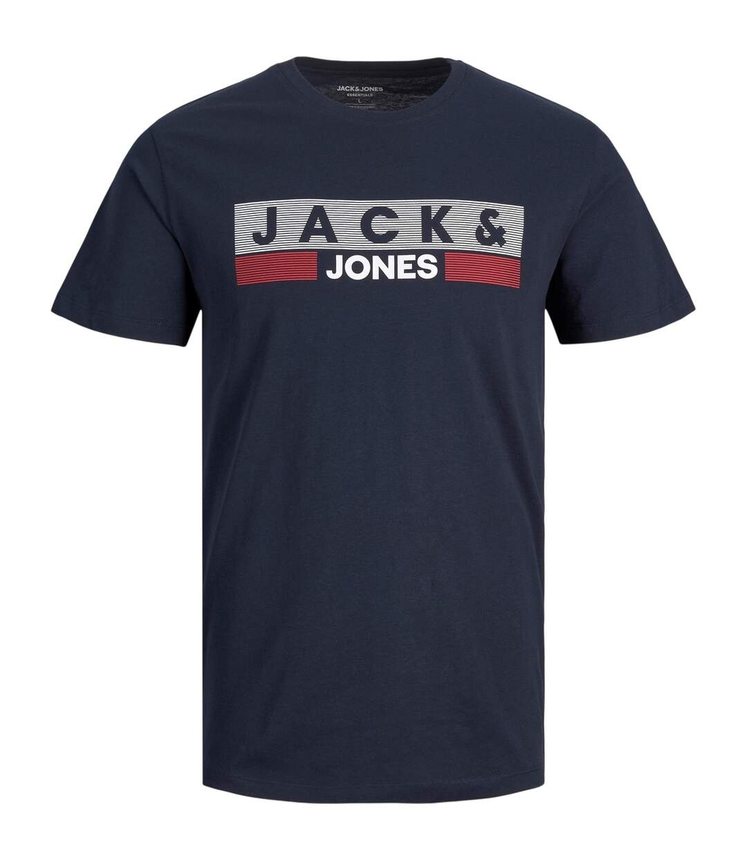 T-shirt Manches Courtes Motif/style Logo Homme Bleu Marine Foncé Jack And Jones-2