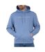 Sweat à capuche bleu homme tommy hilfiger linear logo - l-1