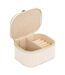 Boîte à Bijoux en Velours Enya 11cm Beige-2