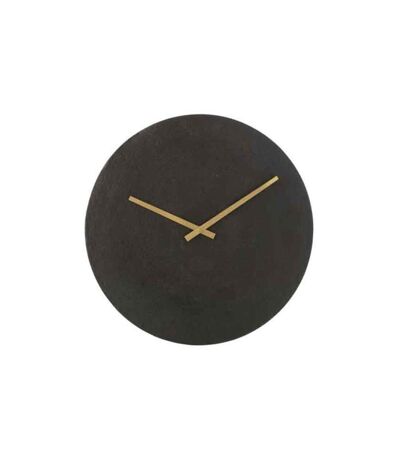 Horloge Murale en Métal Matia 38cm Noir
