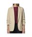 Blazer Beige Femme Pieces Bosella New - L-1