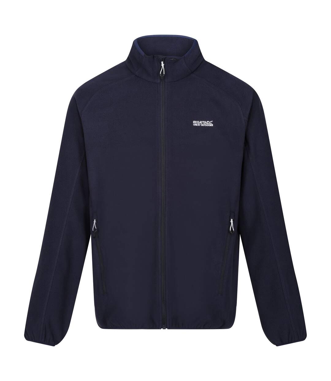 Mens hadfield full zip fleece jacket navy Regatta-1