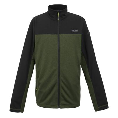 Veste polaire highton homme vert néphrite / noir Regatta