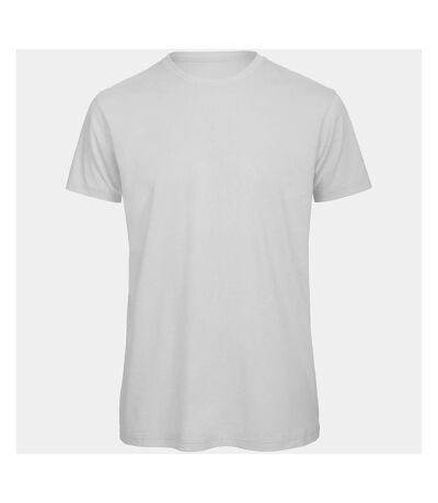 B&C Mens Favourite Organic Cotton Crew T-Shirt (White)
