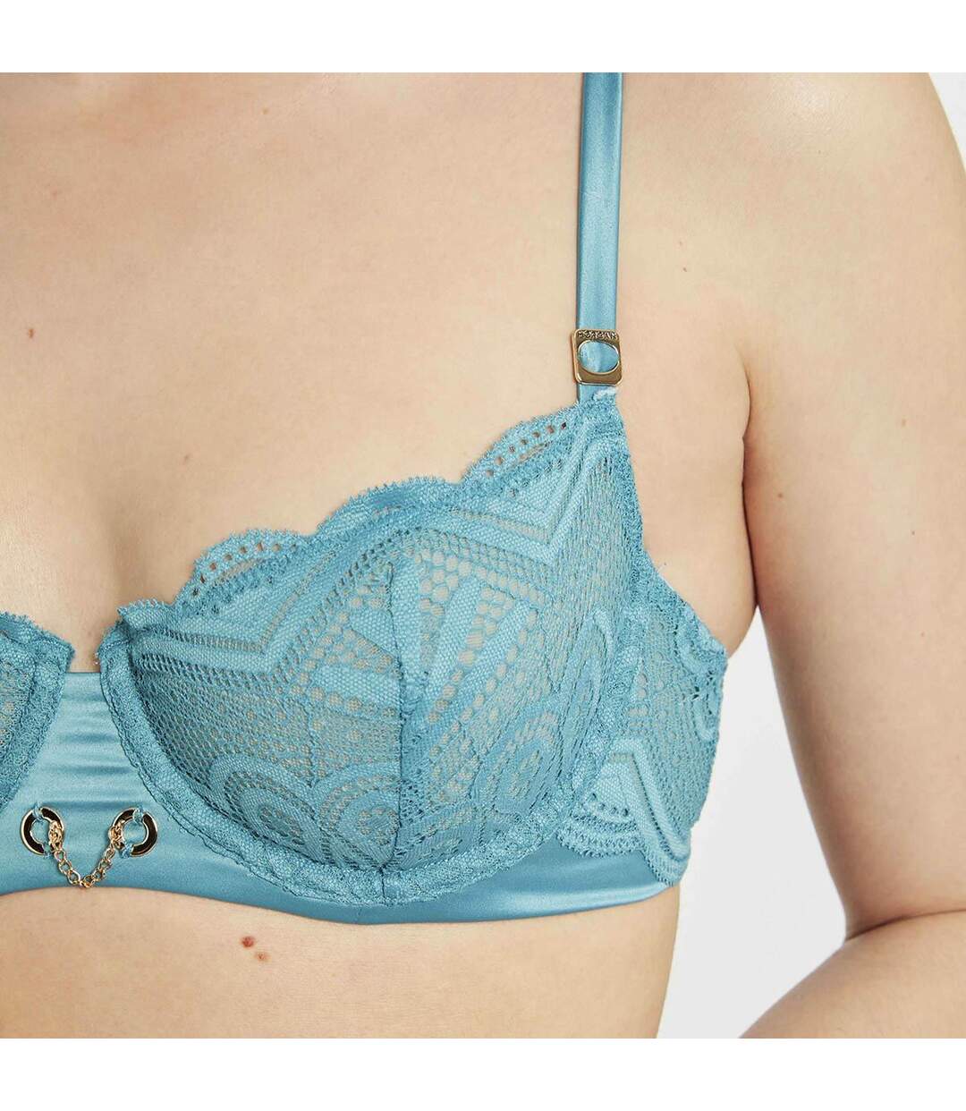 Soutien-gorge armature bleu Laura