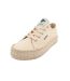 Baskets Motif/style Tressé Femme Beige Lee Cooper-1