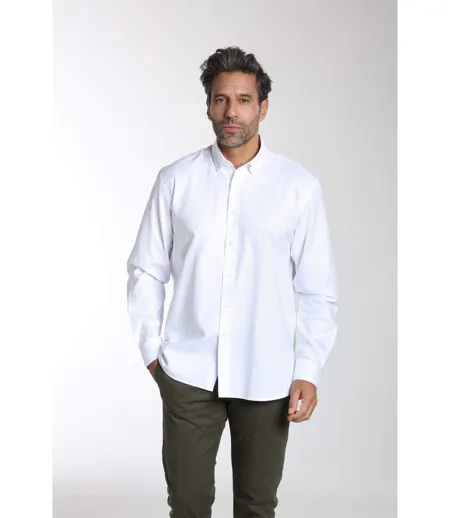 Chemise manches longues en coton CRYS