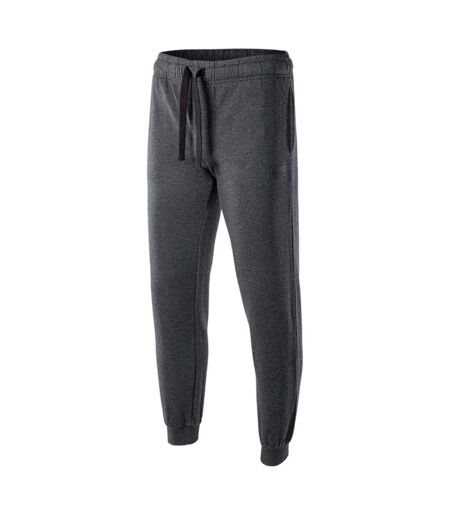 Mens Ibis Jogging Bottoms Black Grey Silver Magnum