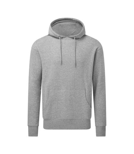 Sweat à capuche adulte gris chiné Anthem