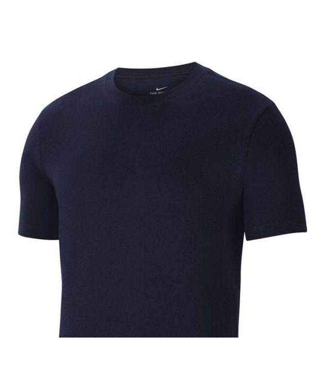 Childrens/kids  Park 20 Cotton T-shirt Navy Blue Nike-3