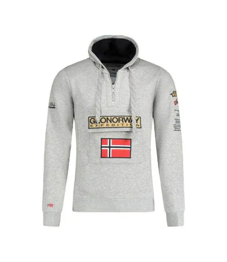 Sweat Gymclass Homme Gris Geographical Norway