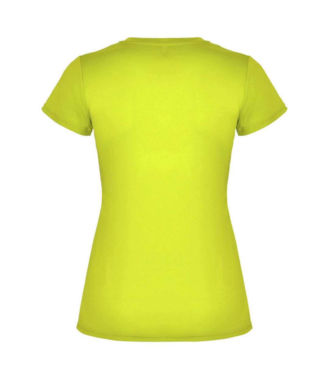 T-shirt montecarlo femme jaune fluo Roly-2