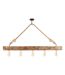 Suspension en bois 5 ampoules Erebos