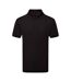 Mens glacier tech polo shirt black Asquith & Fox