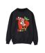 Disney Sweatshirt Minnie Mouse So Sweet Strawberry - Femmes/Dames (Noir) - UTBI29043-1