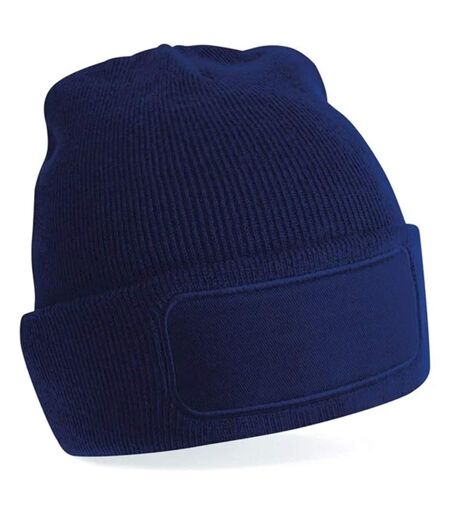 Bonnet avec patch - Adulte - B445 - bleu marine