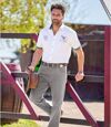 Grijze regular stretch jeans  Atlas For Men