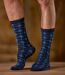 Coffret de 5 Paires de Chaussettes Motif Jacquard-3