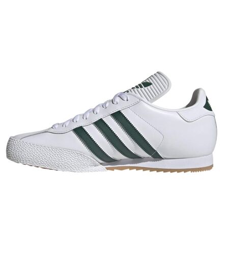 Baskets Samba Homme Blanc Vert Marron Pâle Adidas