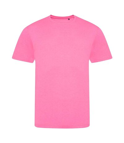 AWDis Unisex Adults Electric Tri-Blend T-Shirt (Electric Pink)