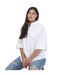 Womens/ladies orlanda 3/4 length oversized shirt white Ted Baker-4