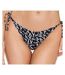 Bas De Maillot De Bain Motif/style Logo Répété Femme Noir Calvin Klein-2