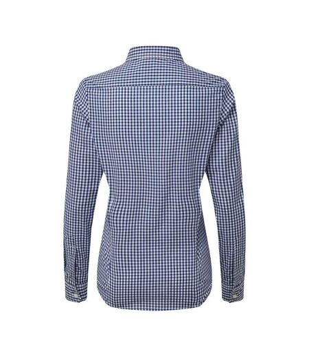 Chemisier Maxton Femme Bleu Marine Blanc Premier