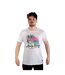 T-shirt homme en jersey 140GSM imprimé devant Hawaii Freegun-1