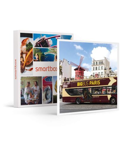 Journée touristique à Paris en bus Hop On, Hop Off à impériale - SMARTBOX - Coffret Cadeau Sport & Aventure