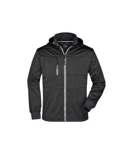 Veste Maritime Homme Noir Blanc James And Nicholson
