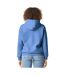 Mens Midweight Soft Touch Hoodie Carolina Blue Gildan-2