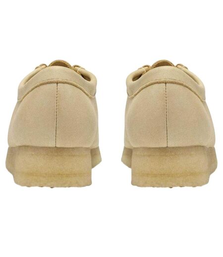 Mocassins Wallabee Femme Jaune Pâle Clarks Originals
