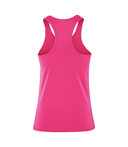 Spiro Womens/Ladies Impact Softex Sleeveless Fitness Vest Top (Candy) - UTPC2622