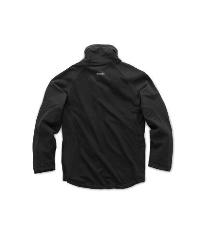 Scruffs Mens Trade Soft Shell Jacket (Black) - UTRW8791