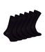 6 Pack Mens Non Elastic Bamboo Diabetic Socks-1