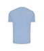 T-shirt Brett Adulte Bleu Clair Chiné Iqoniq-3