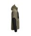 Mens Oxygen Soft Shell Jacket Olive Green Black Jobman-3