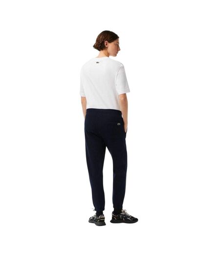 Womens/ladies Woven Relaxed Fit Joggers Navy Blue Lacoste