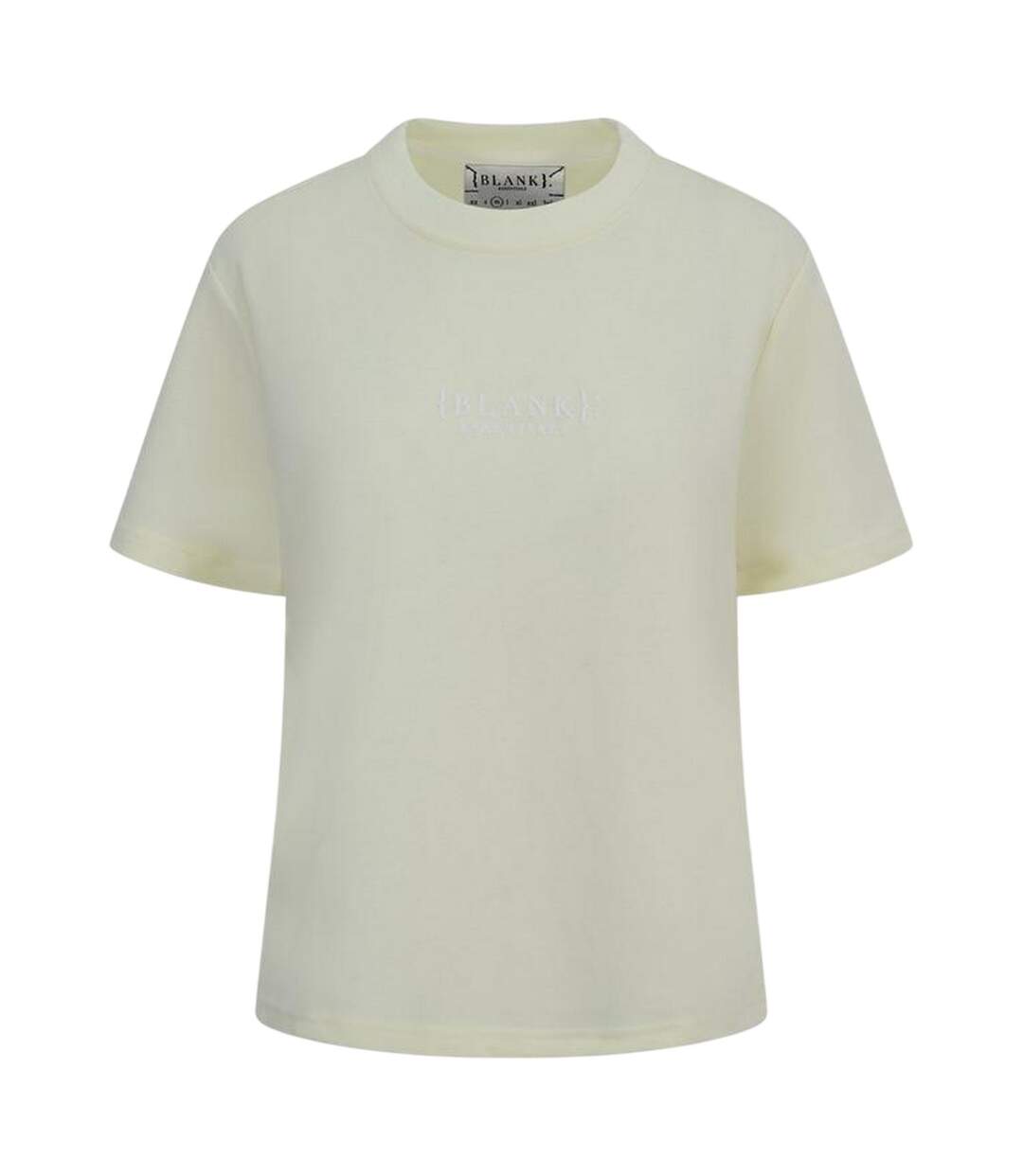 T-shirt Motif/style Logo Essentials Femme Céleste Blank Essentials-1