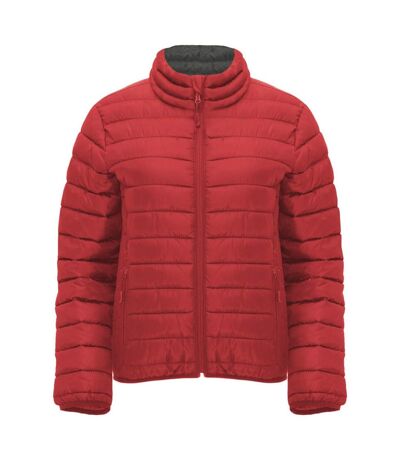 Womens/ladies finland insulated jacket red Roly