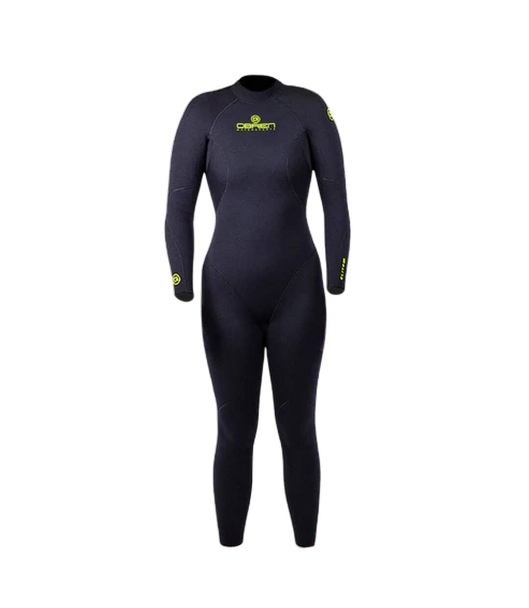 Womens/ladies Elite Wetsuit Black O´Brien-2