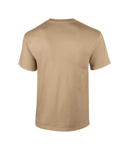 T-shirt Adulte Brun Clair Gildan