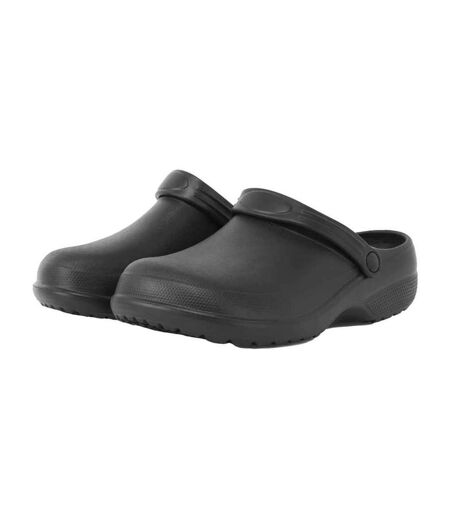 Unisex adult anchor chef´s clogs black Premier