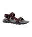 Mens locke sandals dark grey/pompeian red Craghoppers